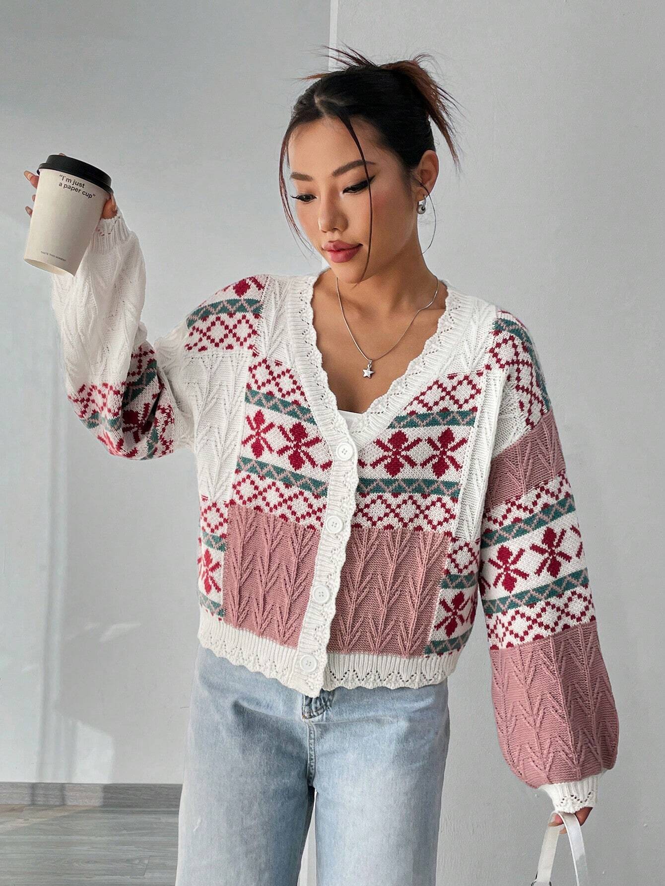 Liora Women's Warm Cable Sweater