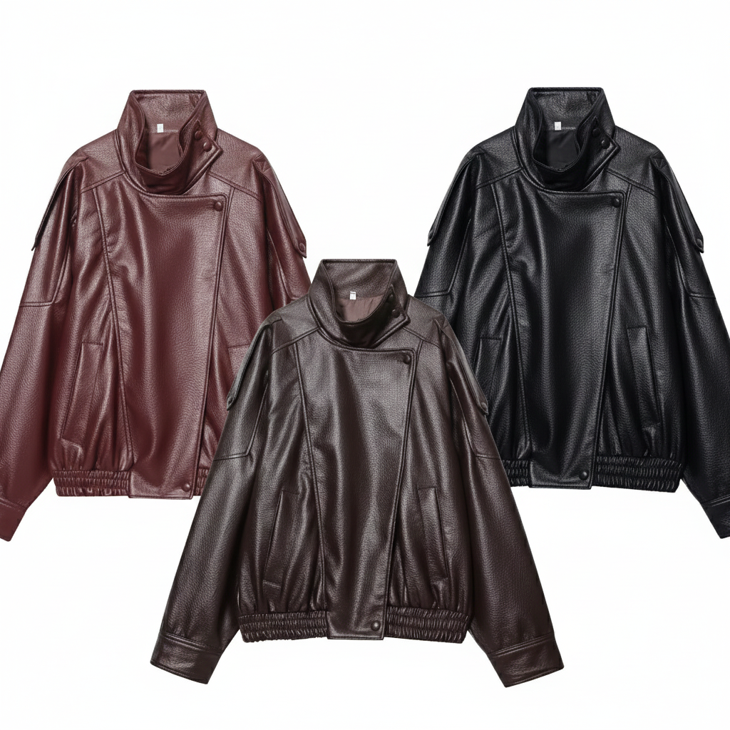 Chaqueta de cuero para mujer Leathoria