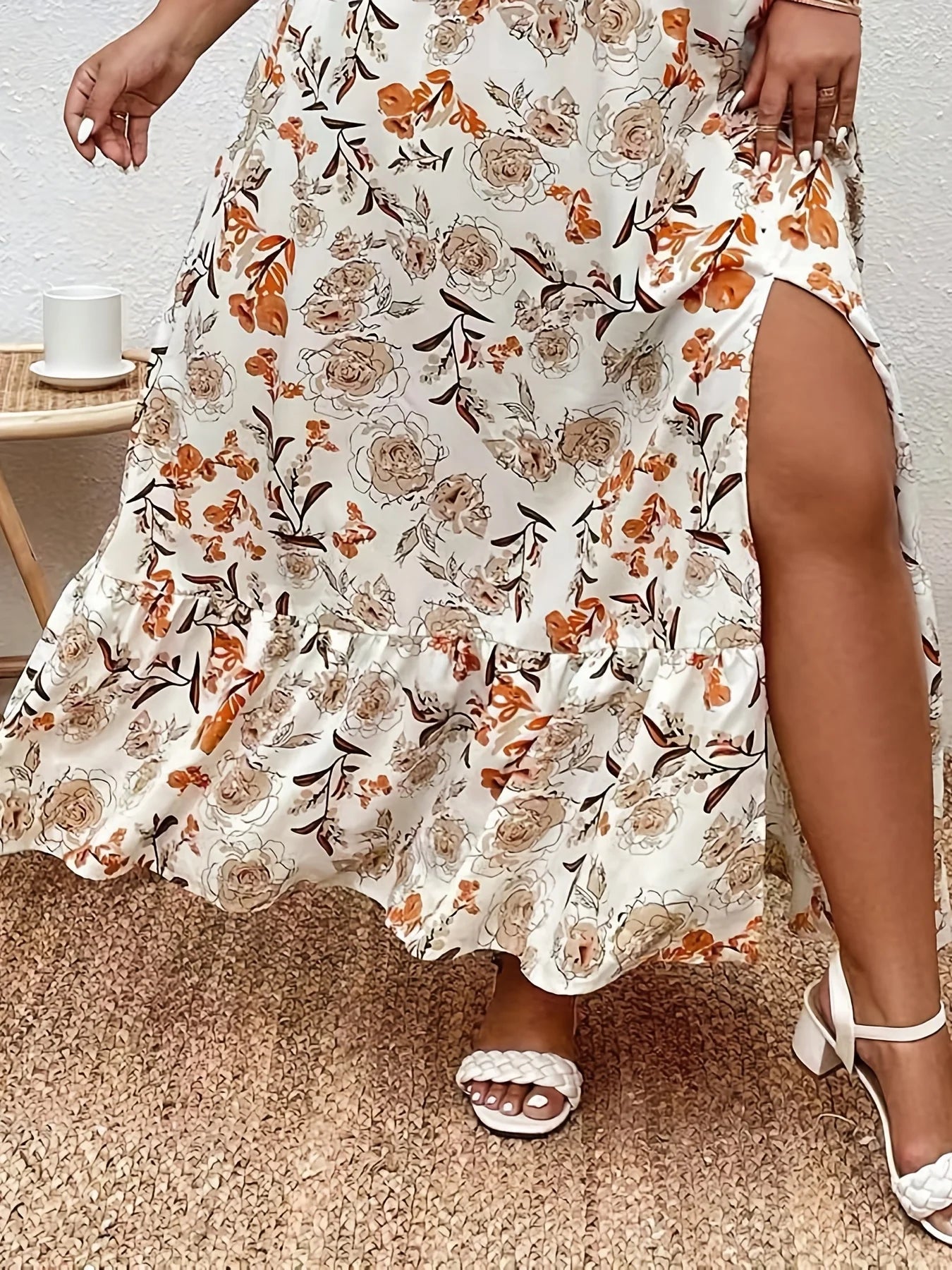 Elorana Langes Kleid in Übergröße