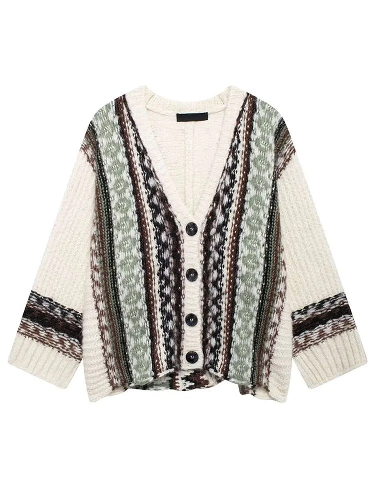 Warmer gedrehter Damenpullover Laneli