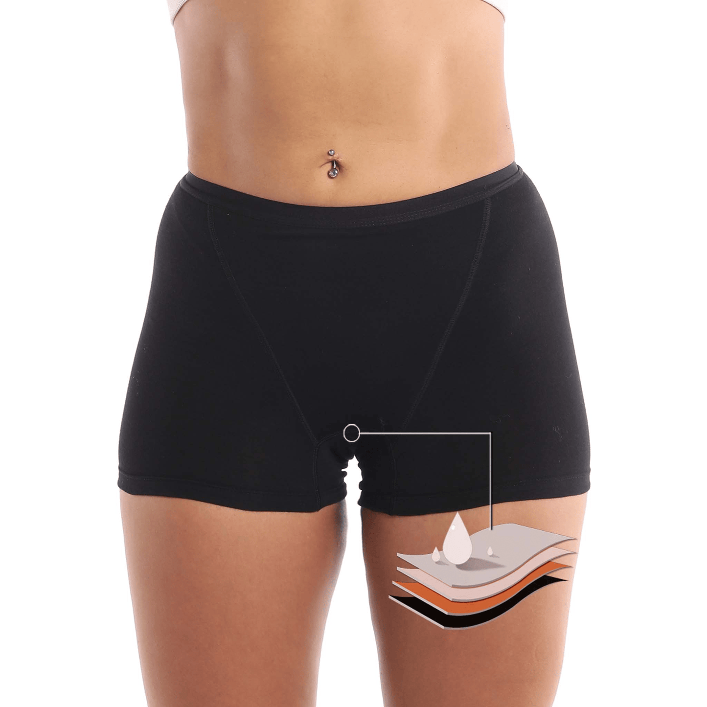 PeriodWear heavy flow menstrual boxer panties