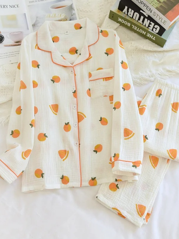 Ensemble Pyjama Femme Coton Cozéna