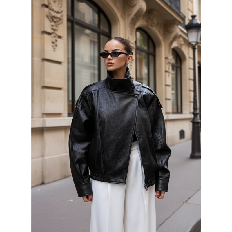 Chaqueta de cuero para mujer Leathoria