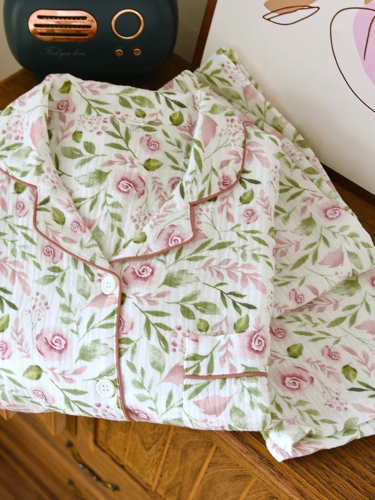 Ensemble Pyjama Femme Coton Cozéna