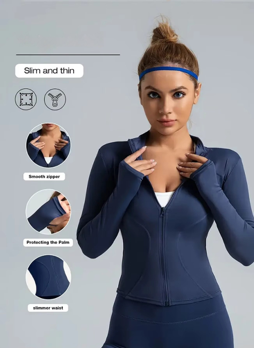 Kalyxia Damen-Fitnessjacke