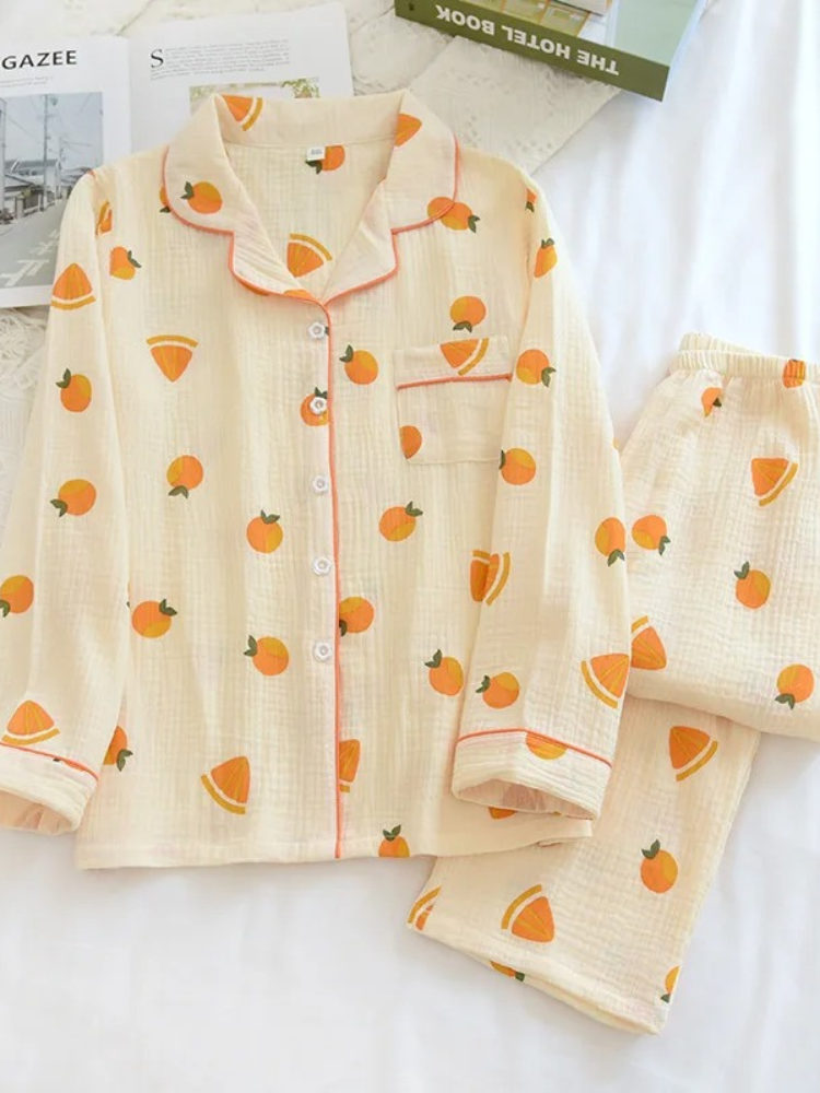 Ensemble Pyjama Femme Coton Cozéna