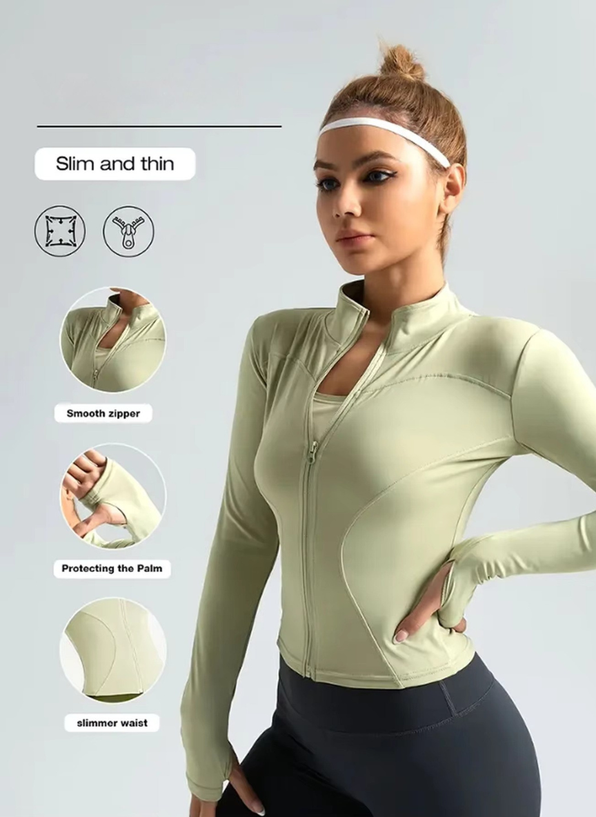 Kalyxia Damen-Fitnessjacke