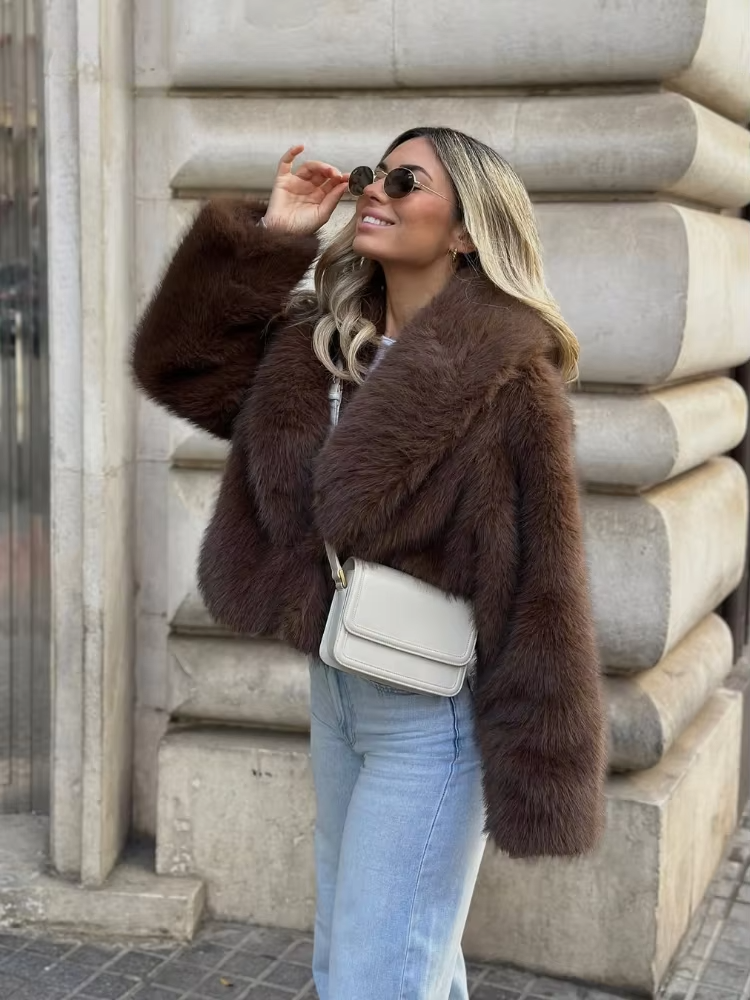 Brunelya Women's Fur Coat