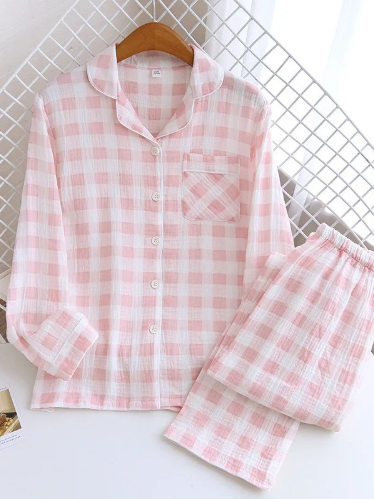 Ensemble Pyjama Femme Coton Cozéna