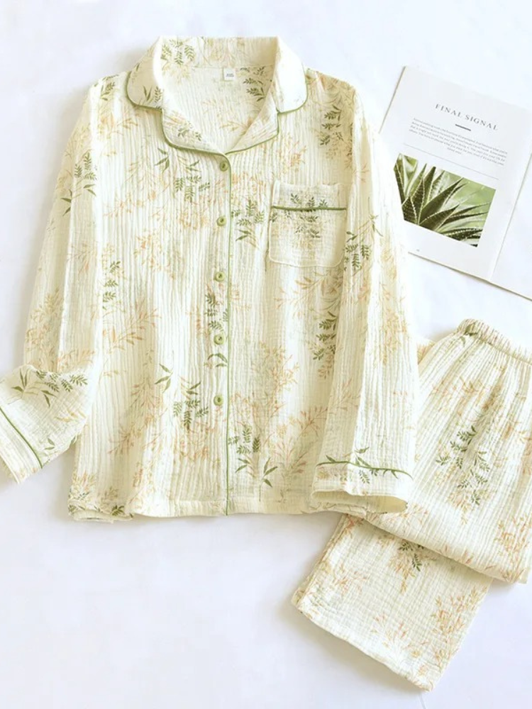 Ensemble Pyjama Femme Coton Cozéna