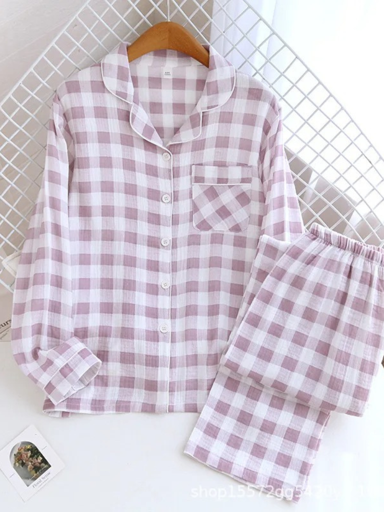 Ensemble Pyjama Femme Coton Cozéna