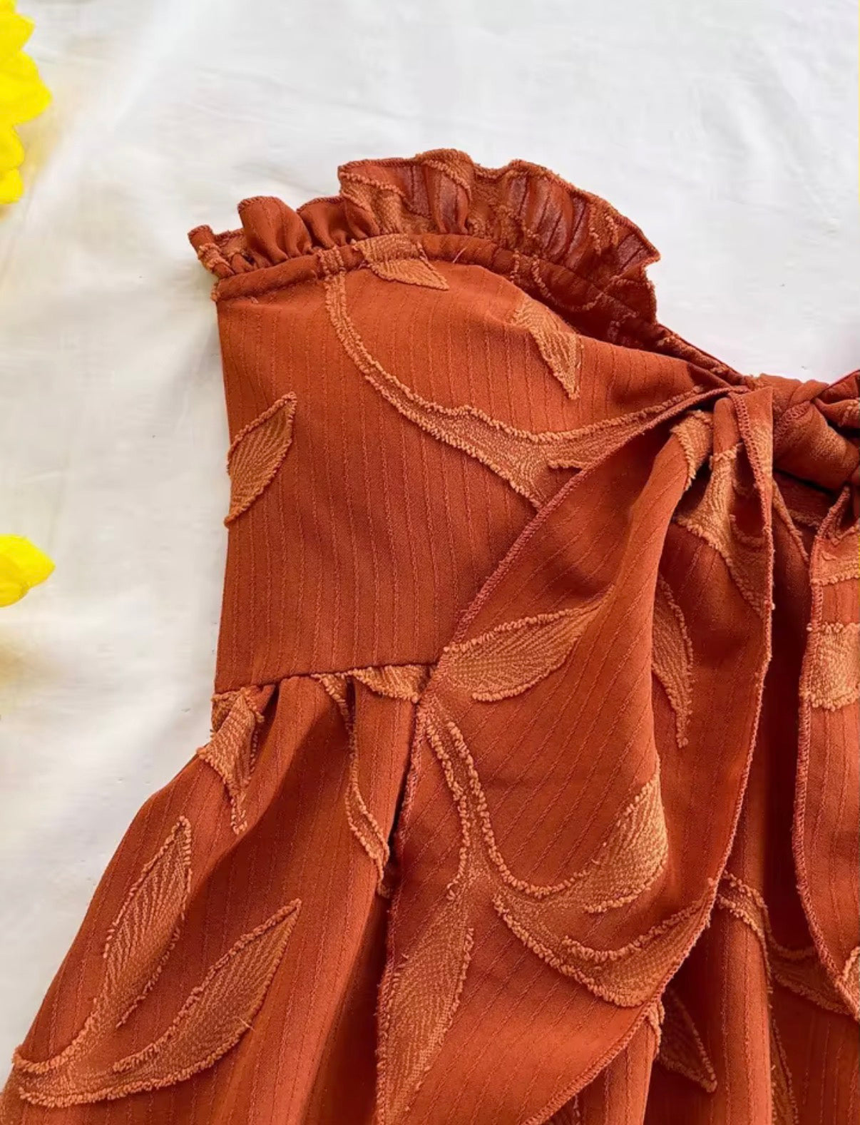 Ensemble Co-Ord Femme Terrakota