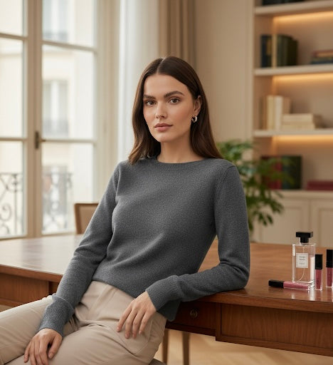 Pull en Laine Cachemire Femme DouceurCachemire