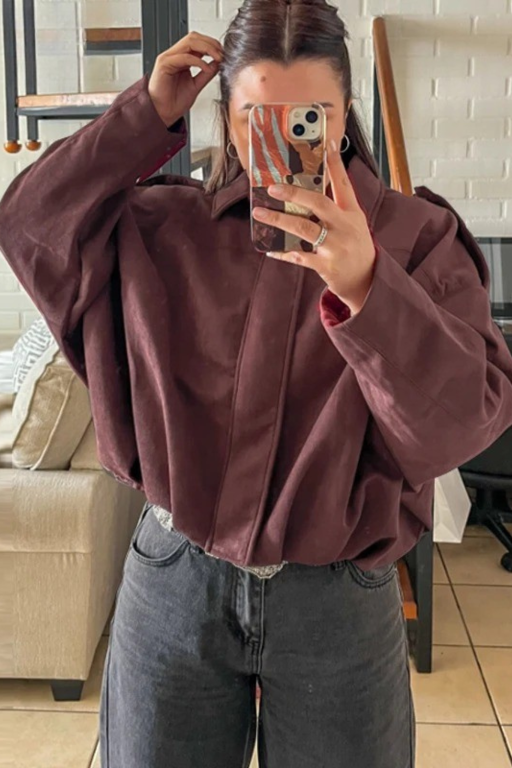 Damen Bomberjacke Lenora