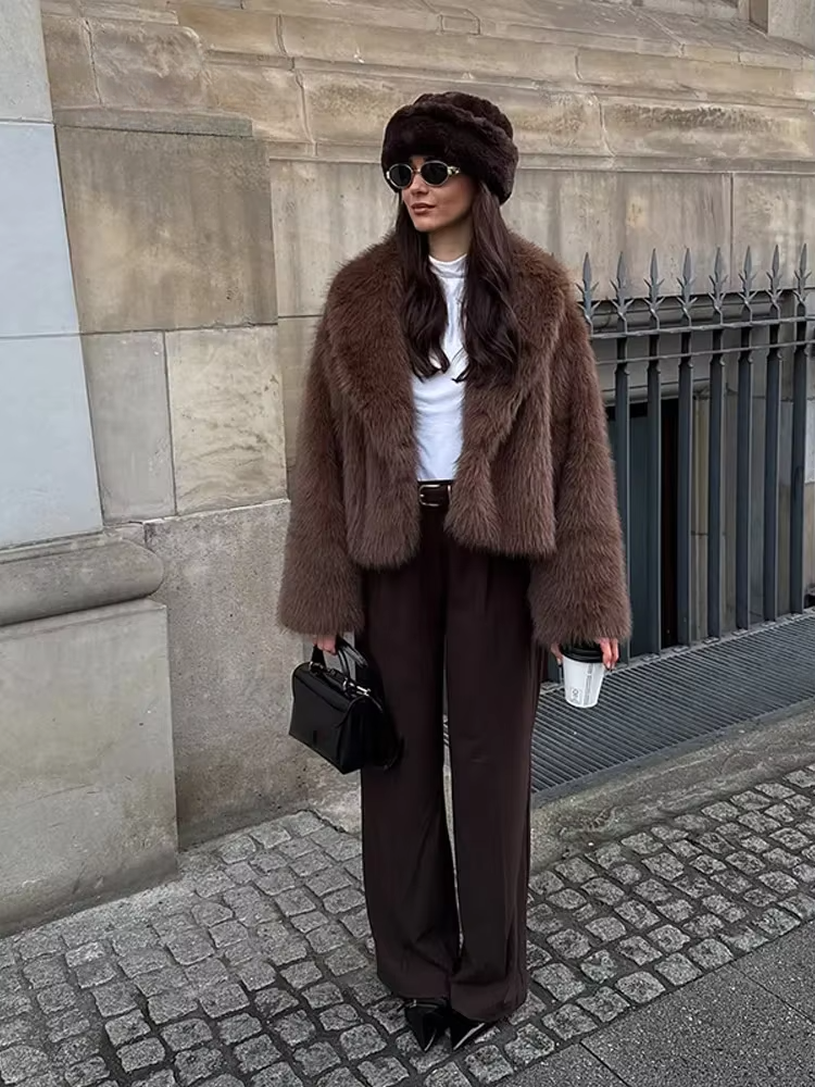 Brunelya Women's Fur Coat