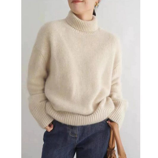 Women's Cashmere Wool Sweater CashmereAura