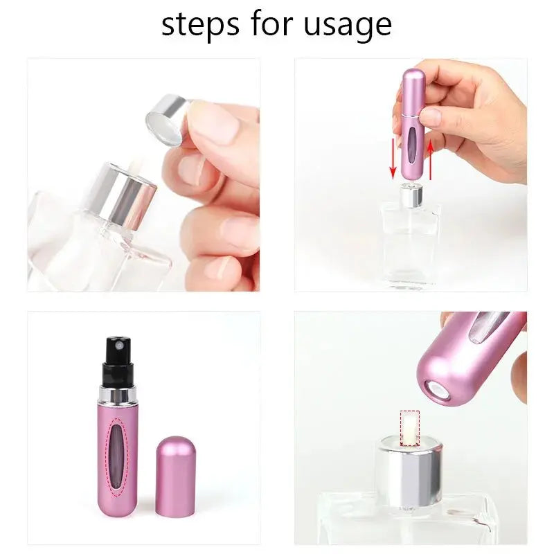Portable perfume refill bottle 5ml