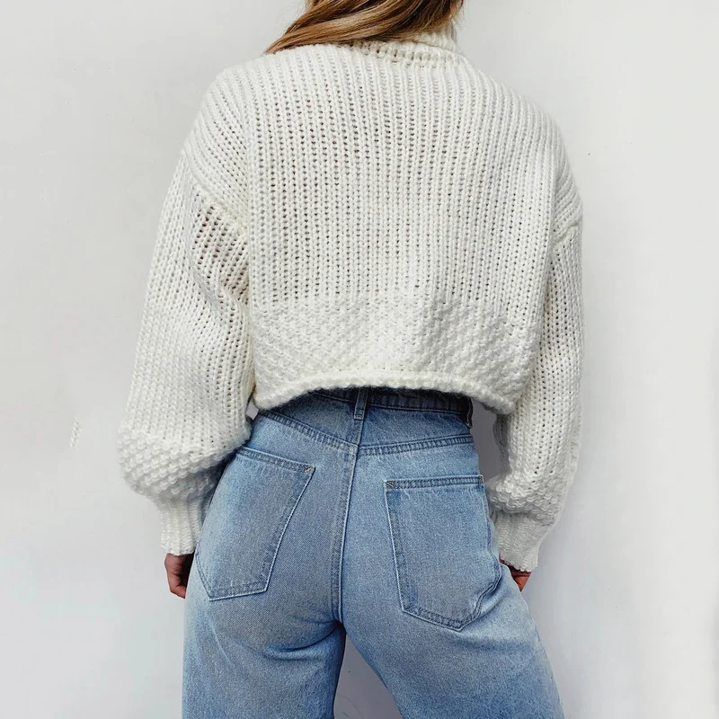 Harmonia women's long-sleeved turtleneck sweater