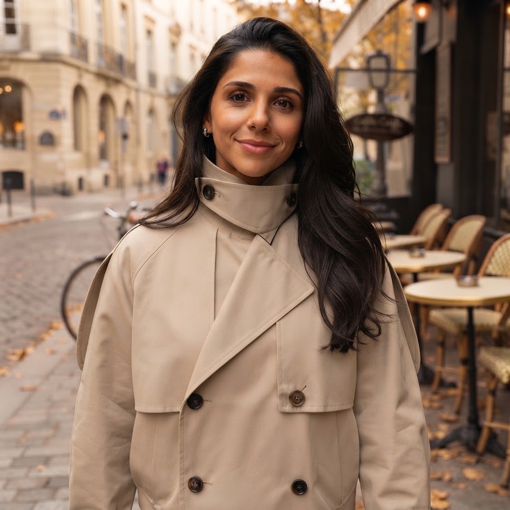 Damen-Trenchcoat Vénora