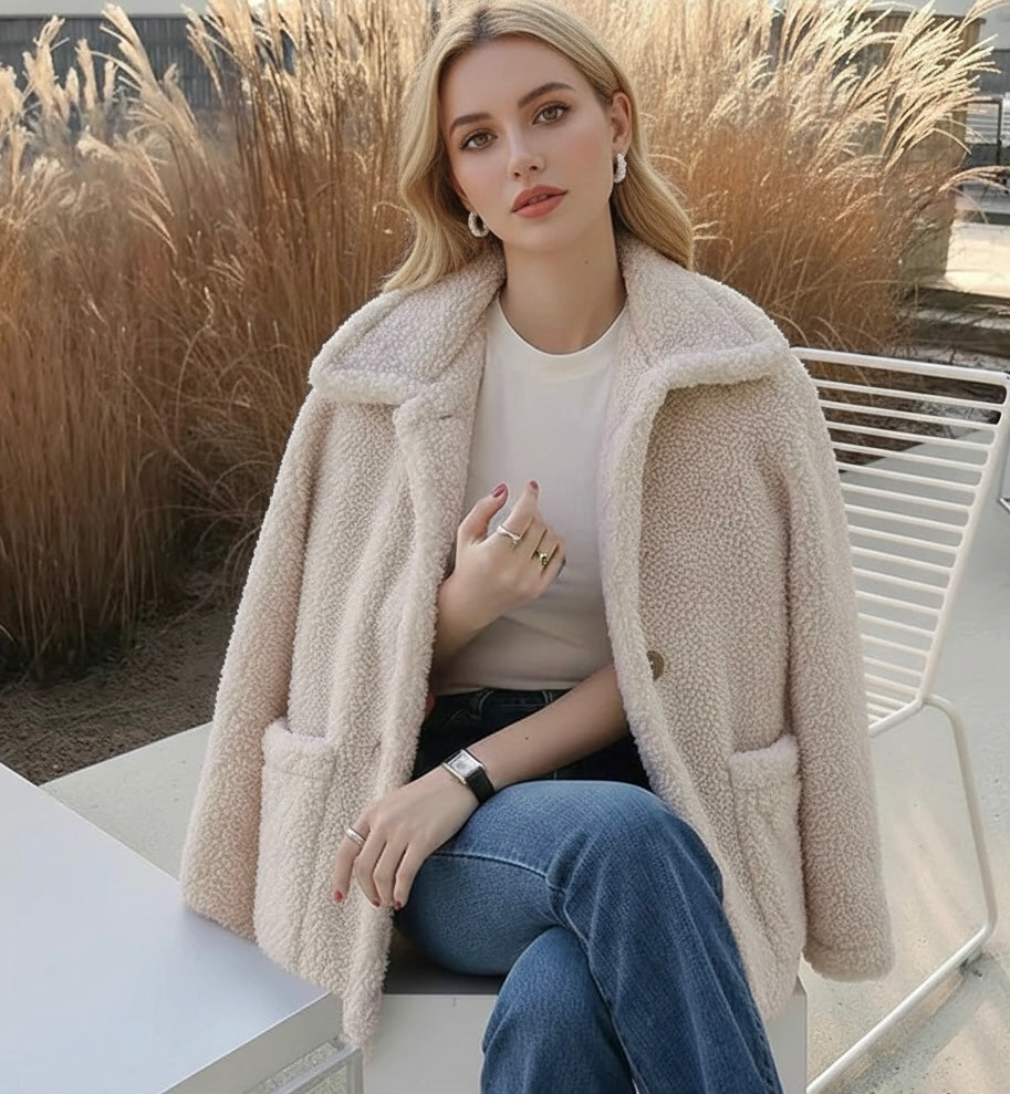 Manteau en Fourrure Femme Lyssara