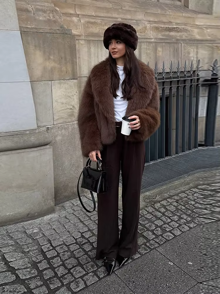 Brunelya Women's Fur Coat