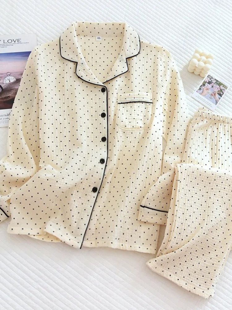 Ensemble Pyjama Femme Coton Cozéna