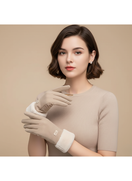 Gants En Peluche Épaisse Duvoria