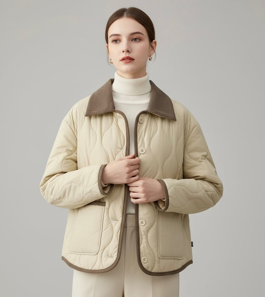 Chaqueta ligera de plumón Mivora para mujer