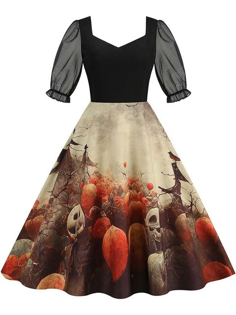 Halloween-Kleid für Damen HalloweenGrunge