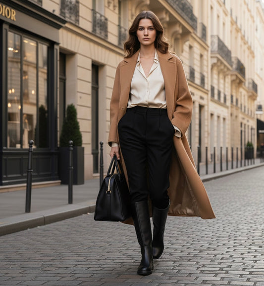 Bottes Femme Cuir Zip Fermeture Éclair Borealia