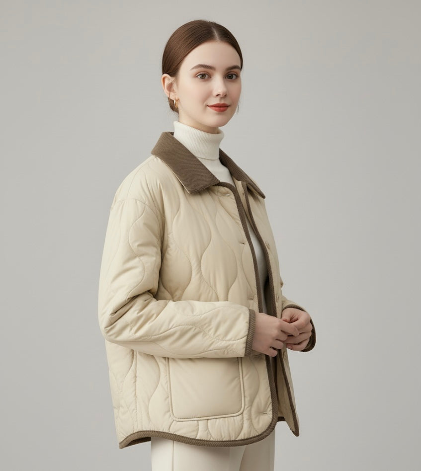 Chaqueta ligera de plumón Mivora para mujer