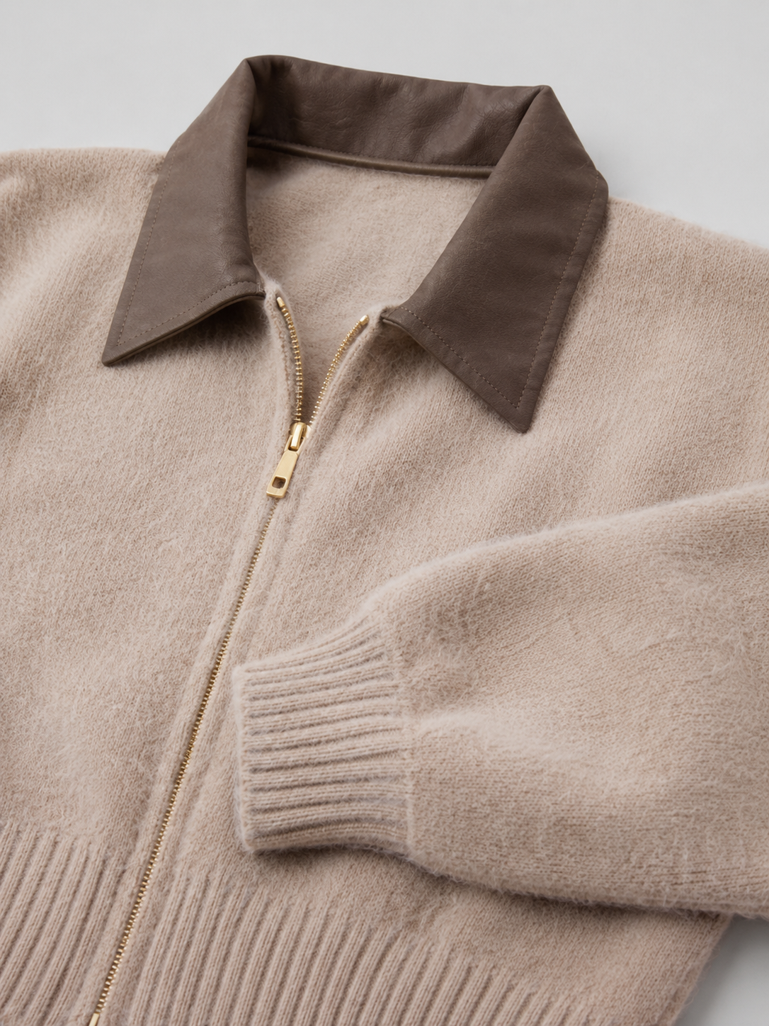 Cardigan court zippé femme Cocun