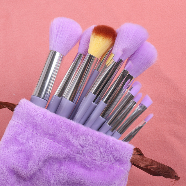 GlamBrushCraft Makeup Brushes Set of 13
