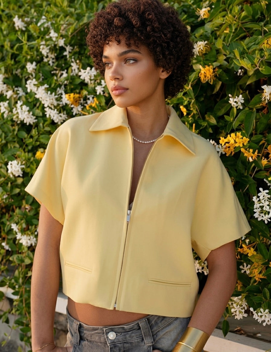 Veste Femme Courte Chic ZAELI