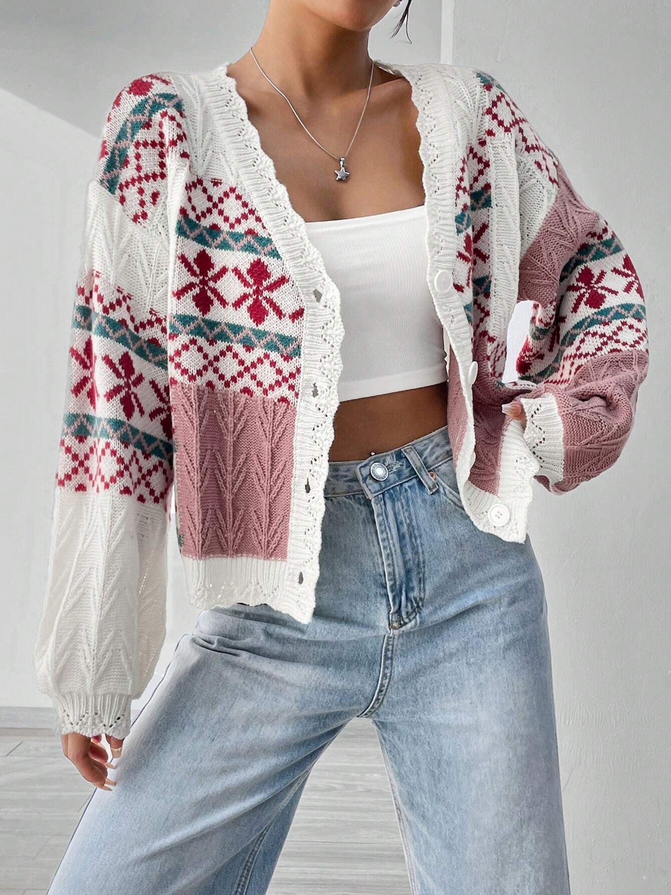 Liora Women's Warm Cable Sweater