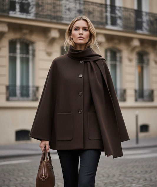 Manteau avec Écharpe Scarvona