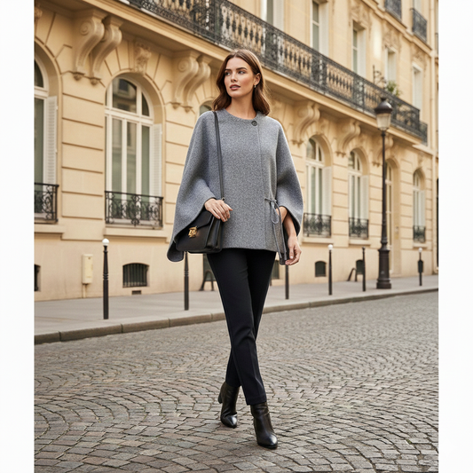 Manteau Kimono Tricoté pour Femmes Ariyona