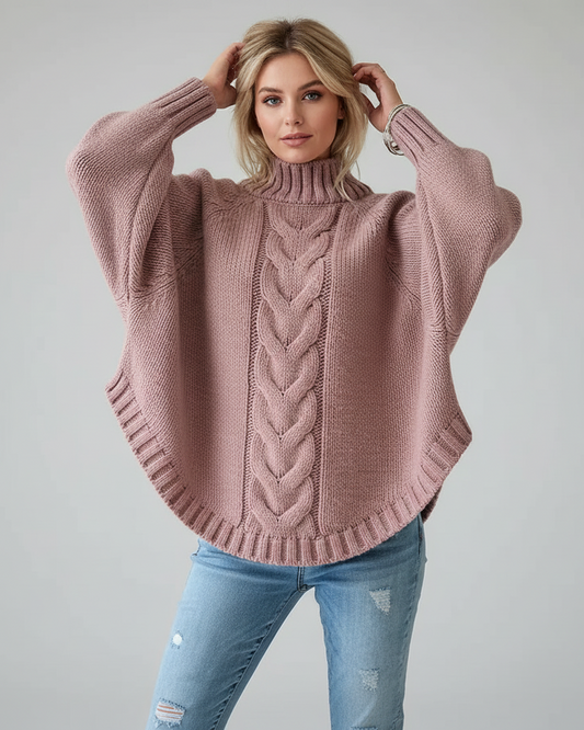 Pull Torsadé Vintage Femme Tessora