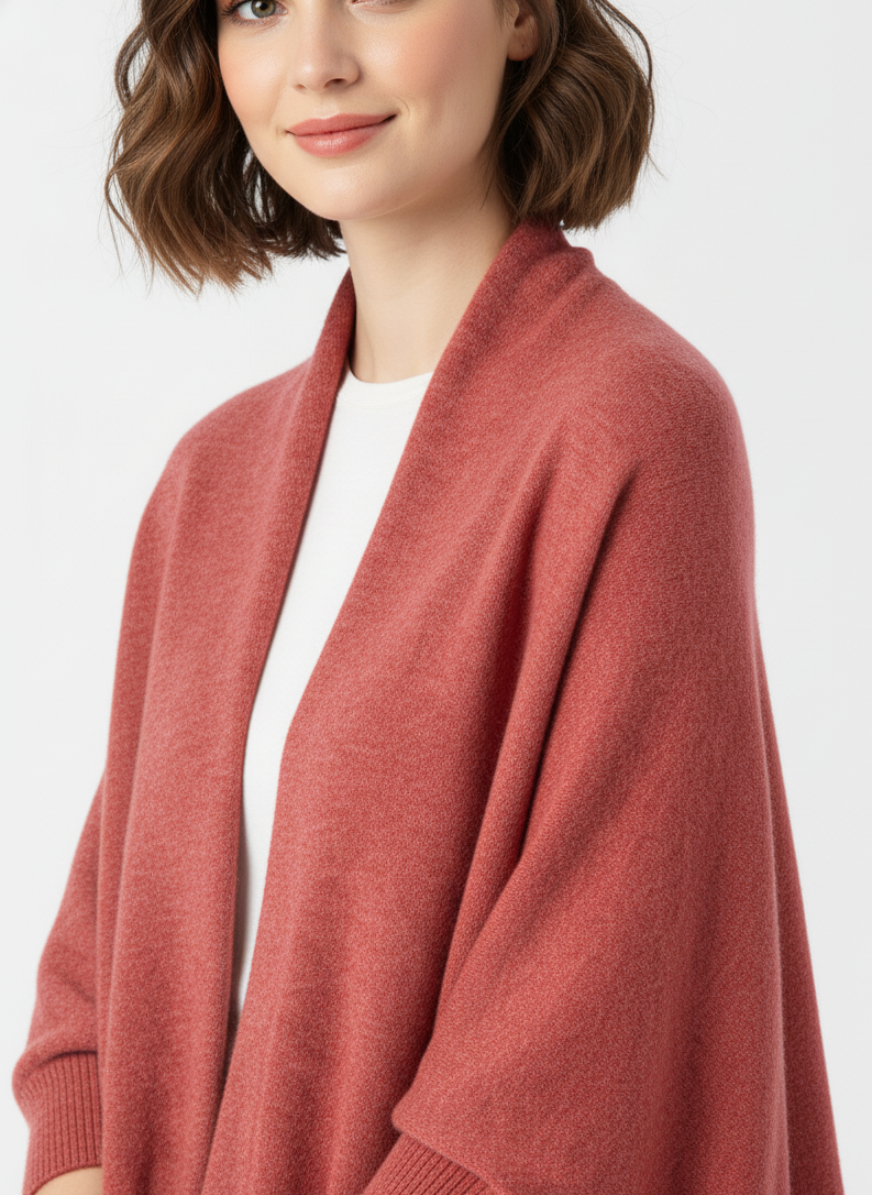 Kalyve Women's Wool Cape