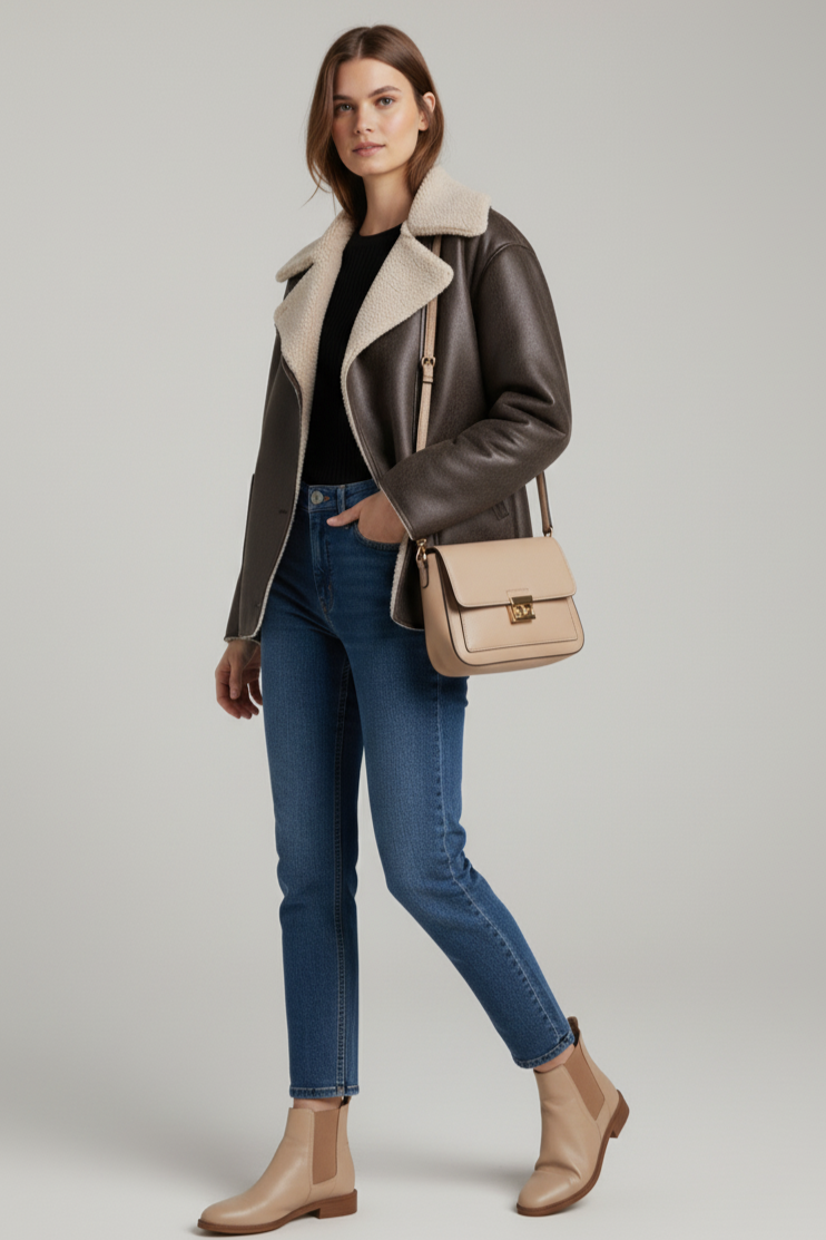 Abrigo oversize para mujer Mavrelle