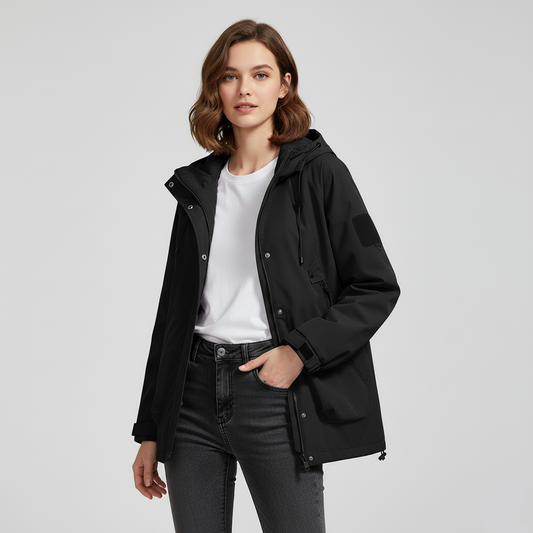 Chaqueta impermeable para mujer Aurvex