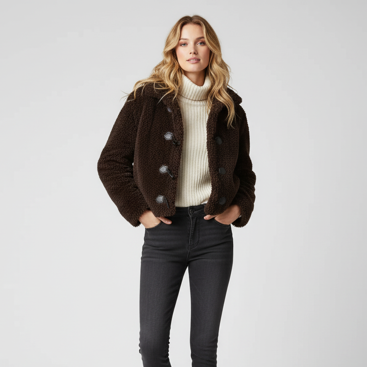 Abrigo de piel de mujer Arluna