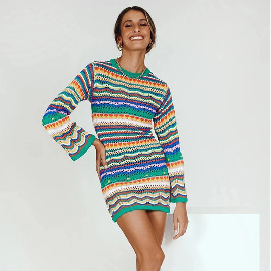 Robe en tricot ColibriLoom