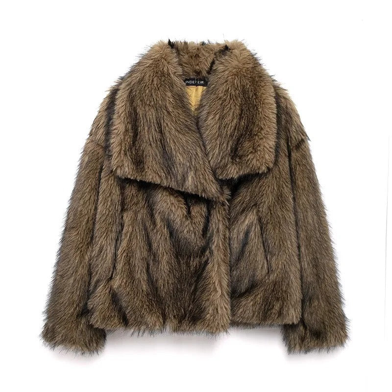 Murani Women's Faux Fur Coat