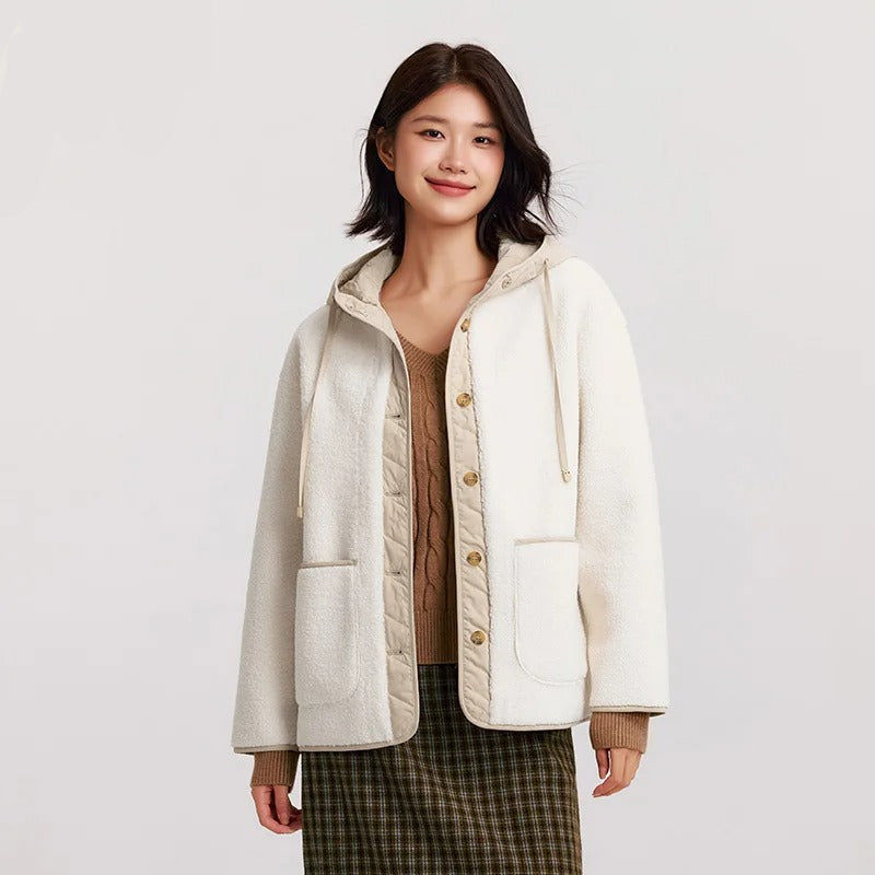 Zynara Damen-Baumwollfleecejacke