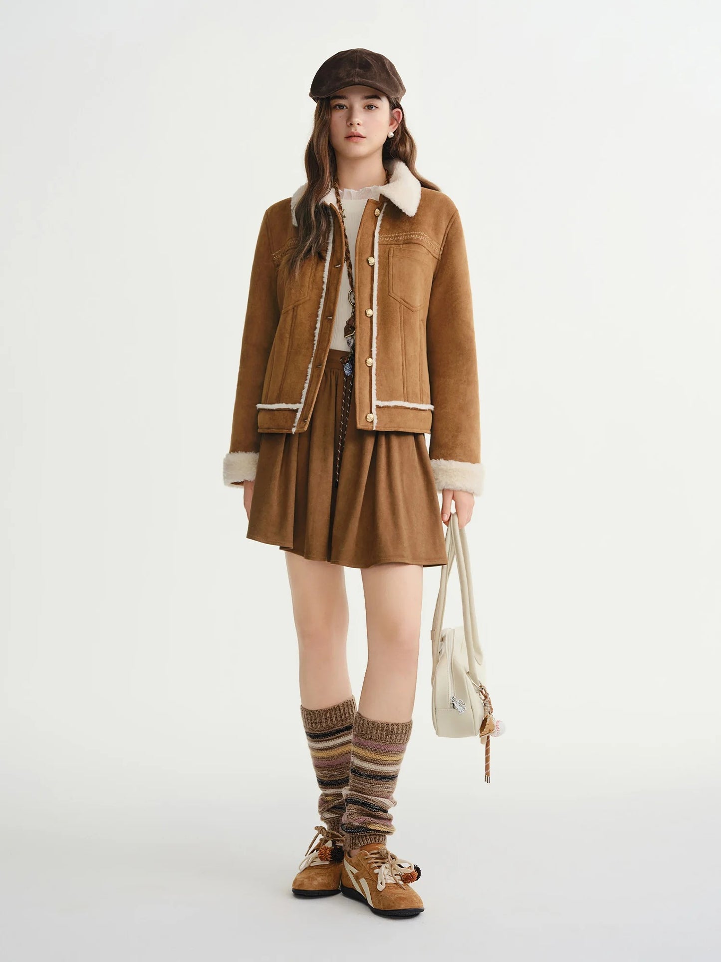 Serava Damen Retromantel