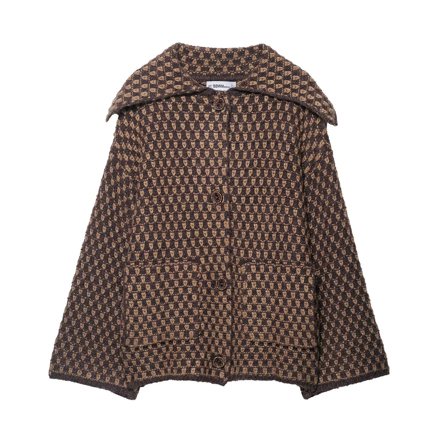 Veste Chaude Oversize en Polyester Cozyra