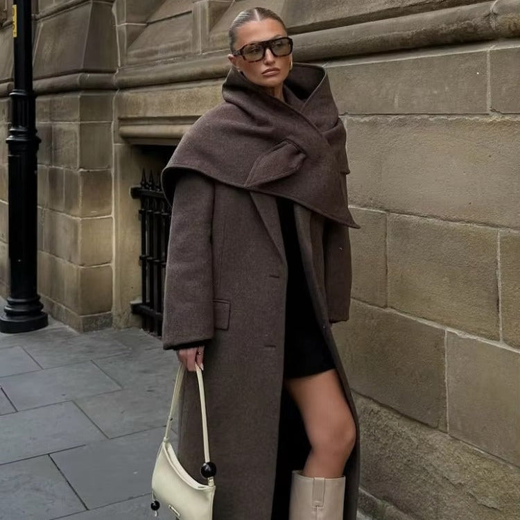 Solena Women's Wool Overcoat 