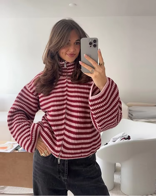 Pull Col Roulé Femme Zaloria