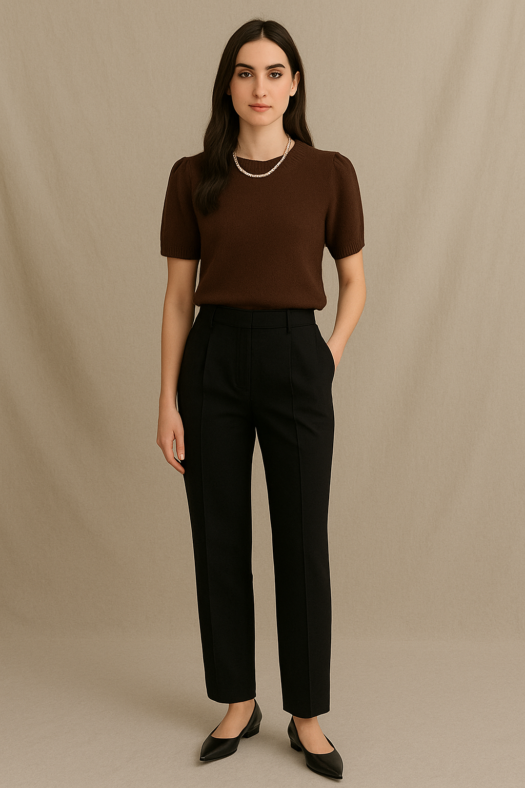 Damen Cashmere T-Shirt Careszia